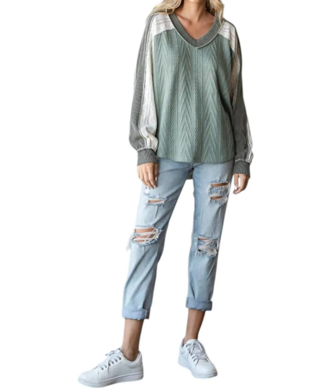 7Th Ray - In The Details Knit Top