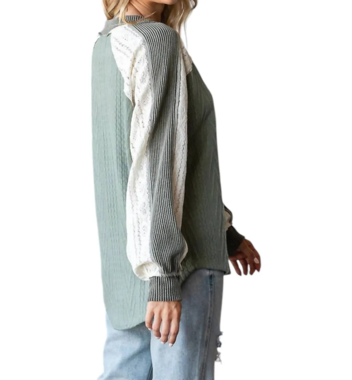 7Th Ray - In The Details Knit Top