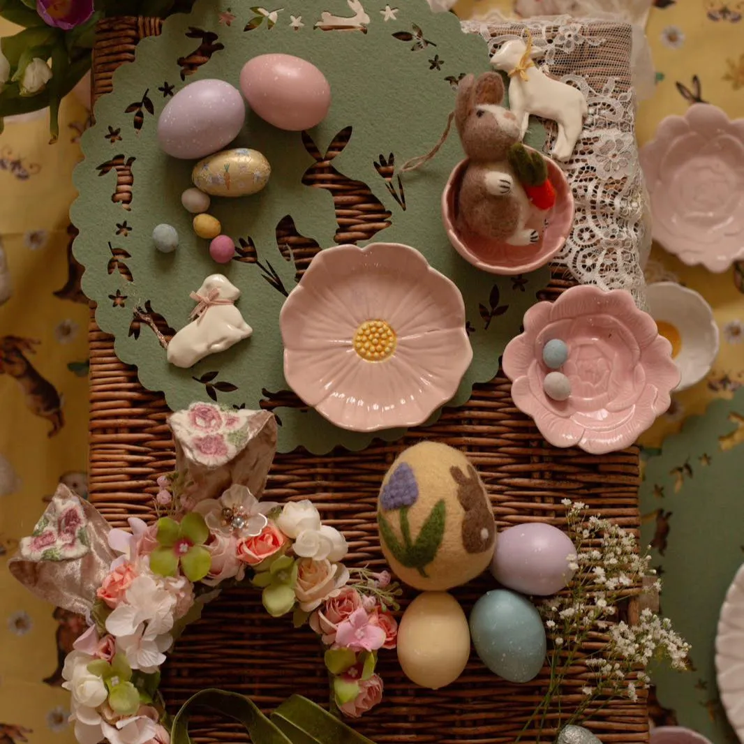 Artisan Easter Egg Bunny Butt