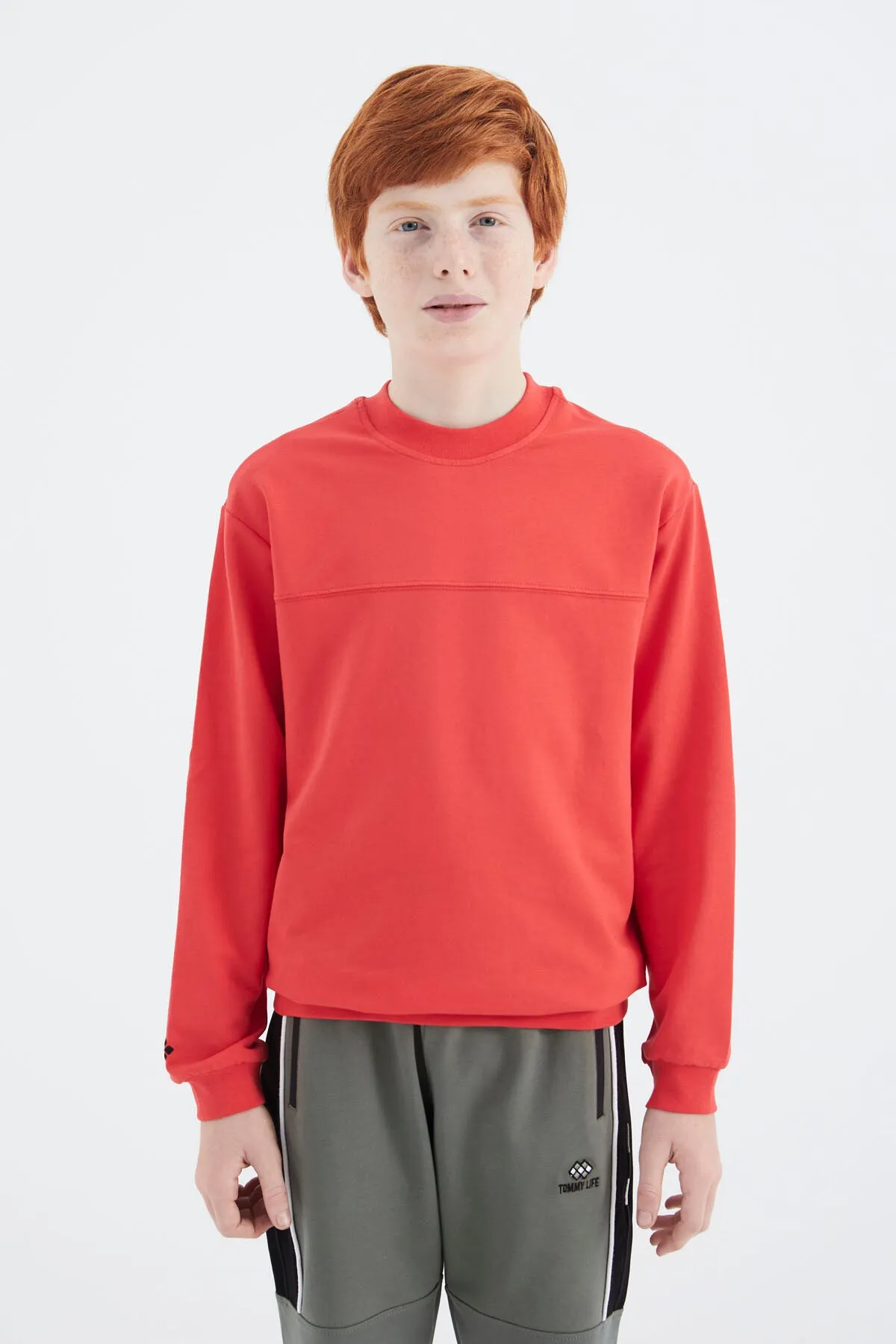 basic erkek çocuk sweatshirt - 11173