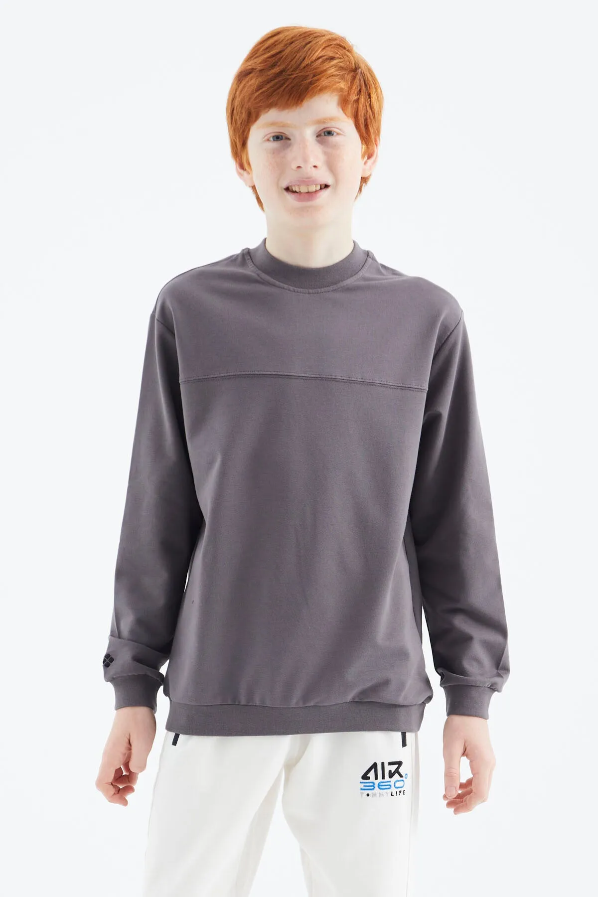 basic erkek çocuk sweatshirt - 11173