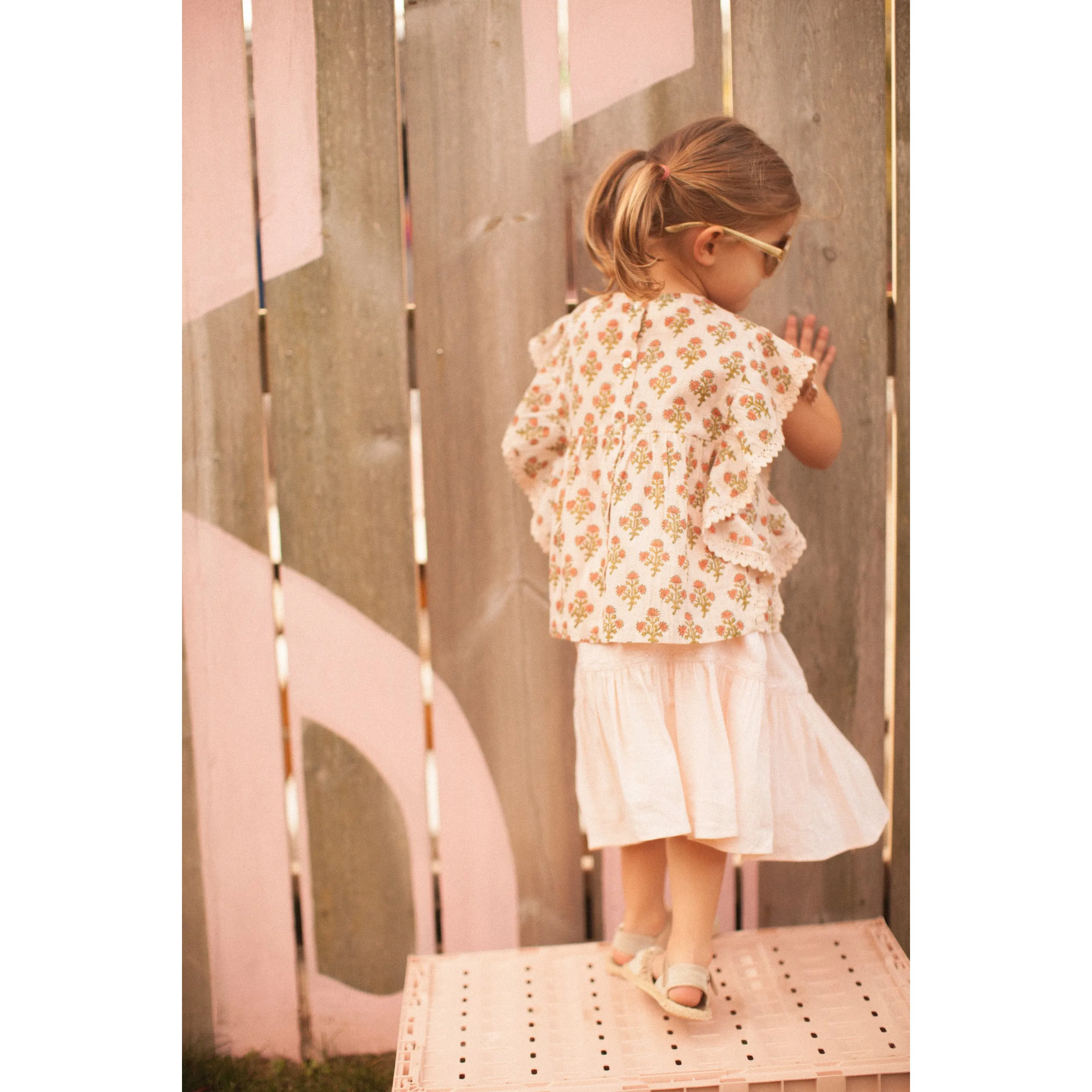 Bonheur du Jour Paris Baby   Girls Blouse Pink