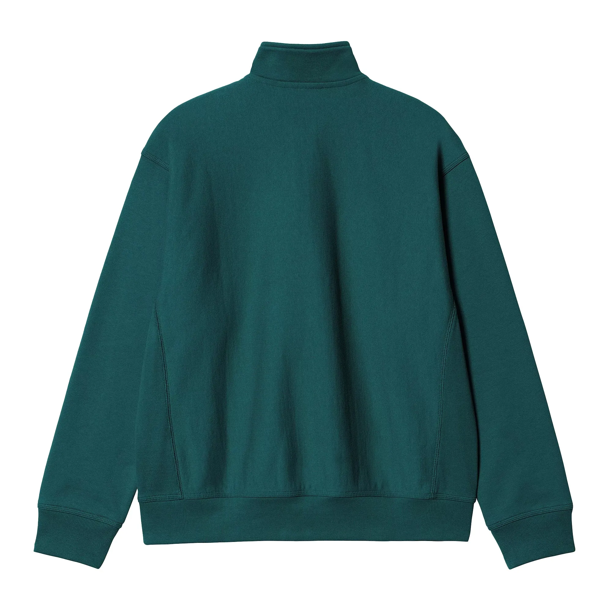 Carhartt WIP Half Zip American Script Sweatshirt Malachite