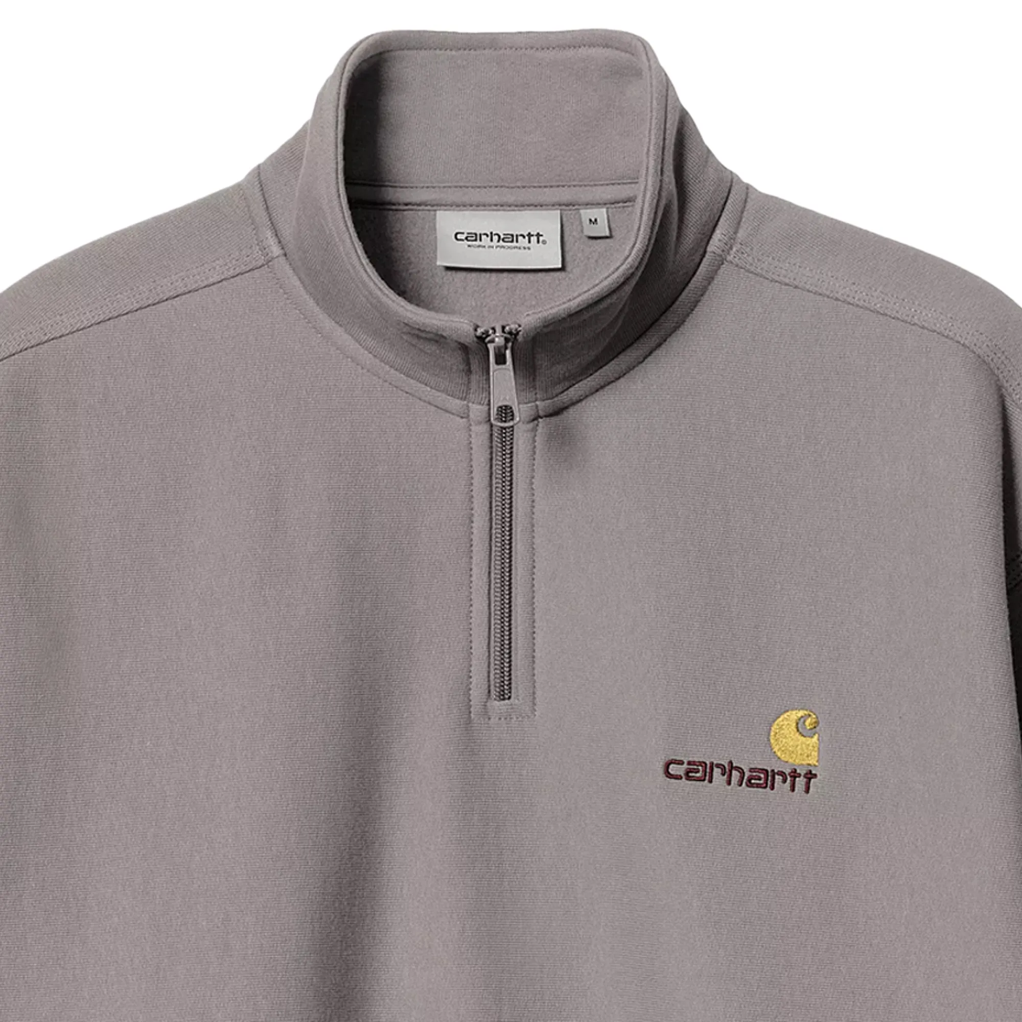 Carhartt WIP Half Zip American Script Sweatshirt Yosemite