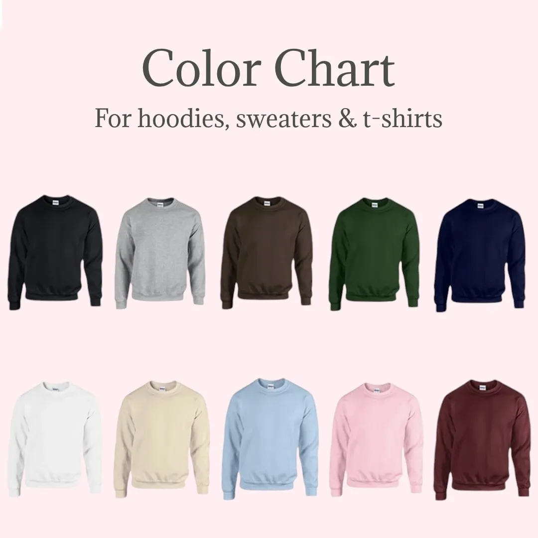 Cool Ghost Couple Matching Sweatshirts - Personalized Embroidered Sweatshirts For Couples