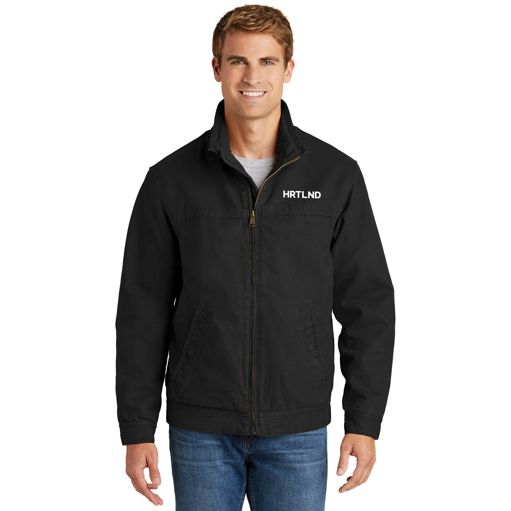 CornerStone Washed Duck Cloth Flannel-Lined Work Jacket