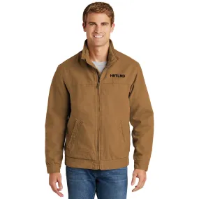 CornerStone Washed Duck Cloth Flannel-Lined Work Jacket