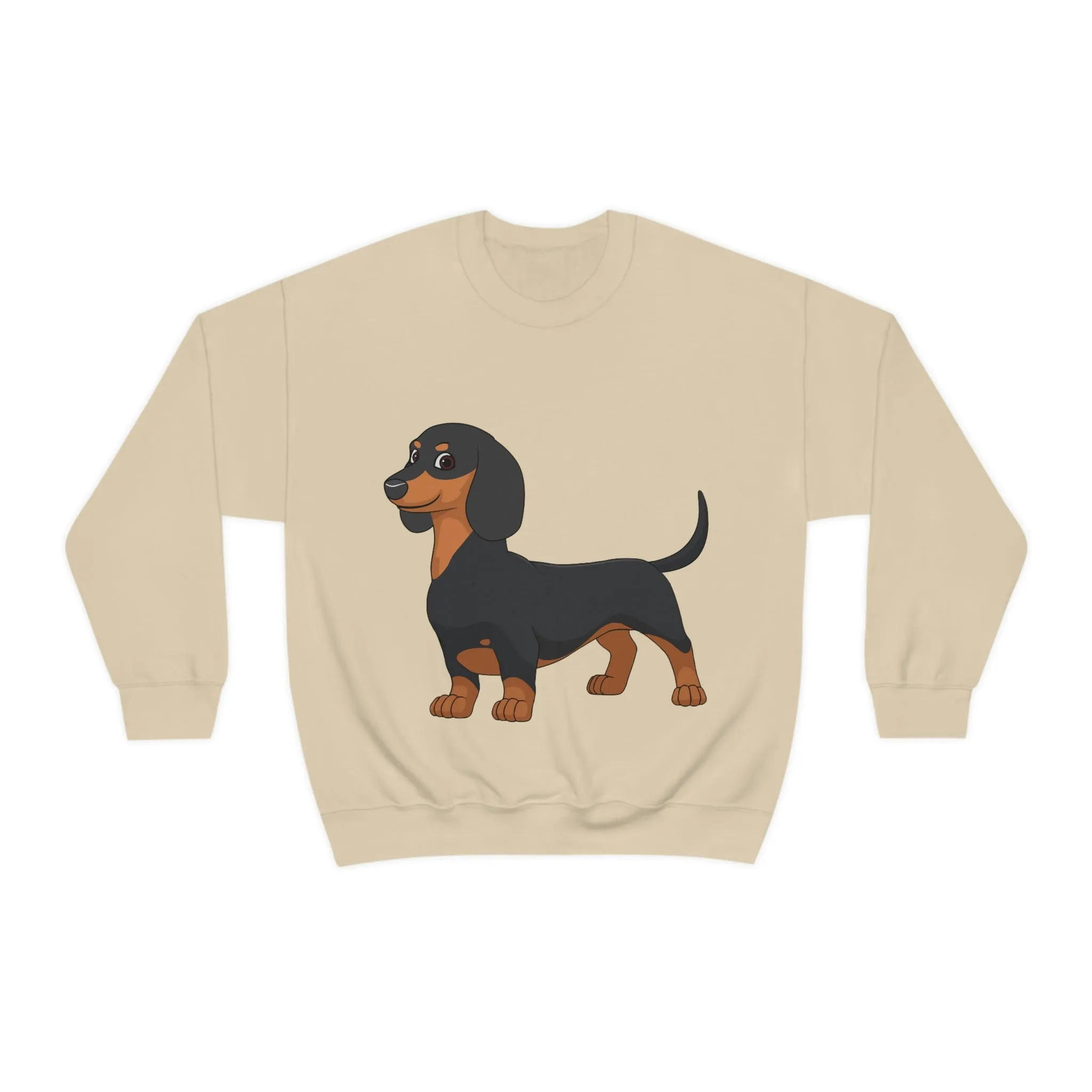 Dachshund Unisex Heavy Blend™ Crewneck Sweatshirt, S - 2XL, 14 Colors, Cotton/Polyester, Medium Fabric, FREE Shipping, Made in USA!!