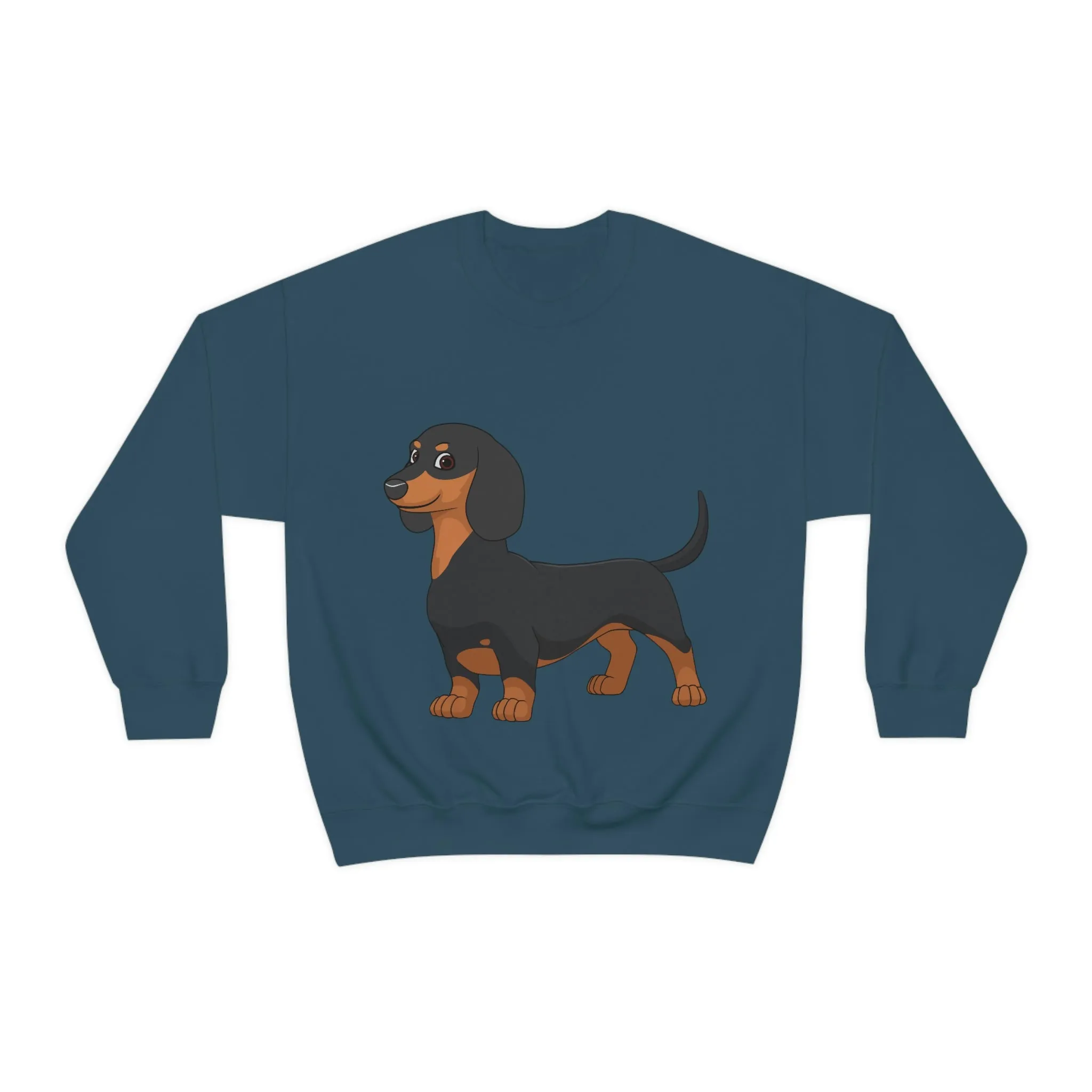Dachshund Unisex Heavy Blend™ Crewneck Sweatshirt, S - 2XL, 14 Colors, Cotton/Polyester, Medium Fabric, FREE Shipping, Made in USA!!
