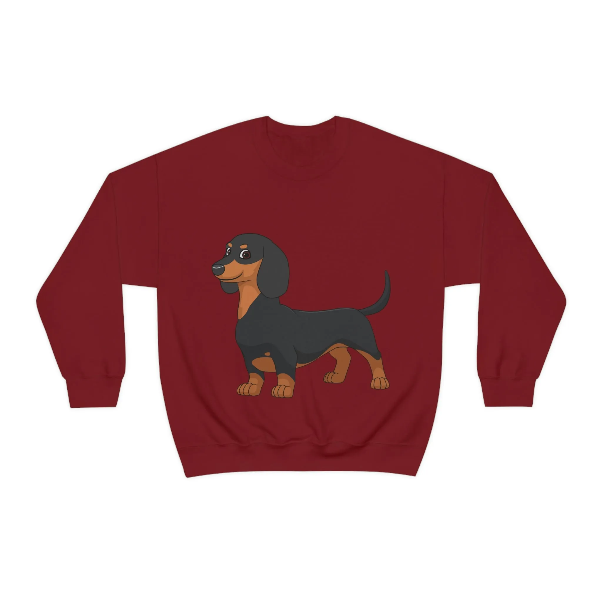 Dachshund Unisex Heavy Blend™ Crewneck Sweatshirt, S - 2XL, 14 Colors, Cotton/Polyester, Medium Fabric, FREE Shipping, Made in USA!!