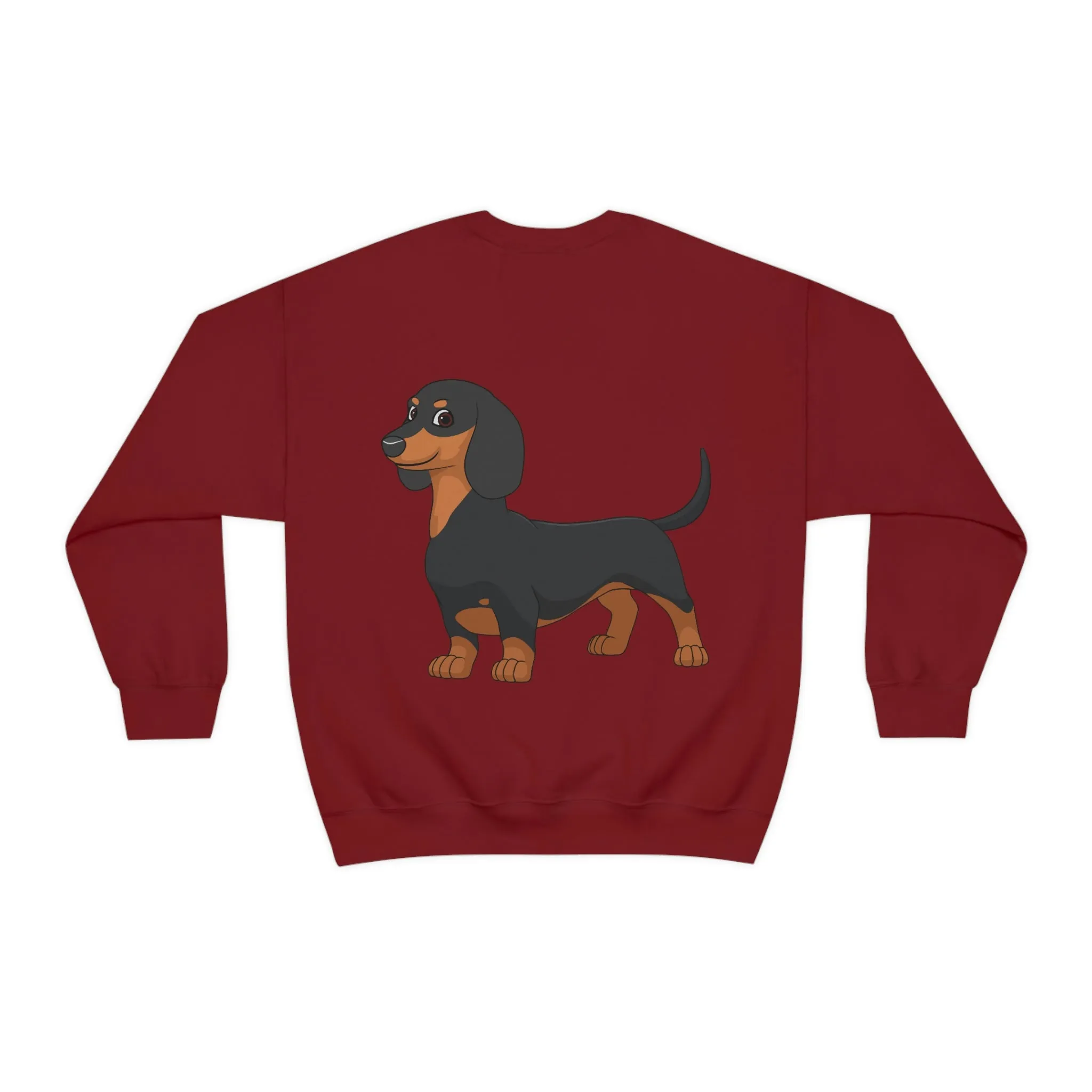Dachshund Unisex Heavy Blend™ Crewneck Sweatshirt, S - 2XL, 14 Colors, Cotton/Polyester, Medium Fabric, FREE Shipping, Made in USA!!