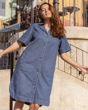 Dawson Denim Dress - Vintage Wash