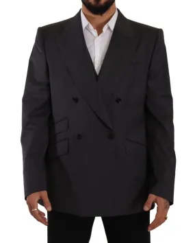 Dolce & Gabbana Elegant Gray Sicilia Wool Blend Suit Dolce & Gabbana Elegant Gray Sicilia Wool Blend Suit