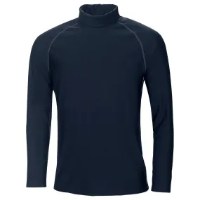 Edwin Thermal Roll Neck Navy/Blue Bell - 2025