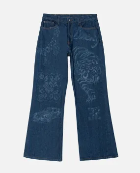 Etched Lucky Jean