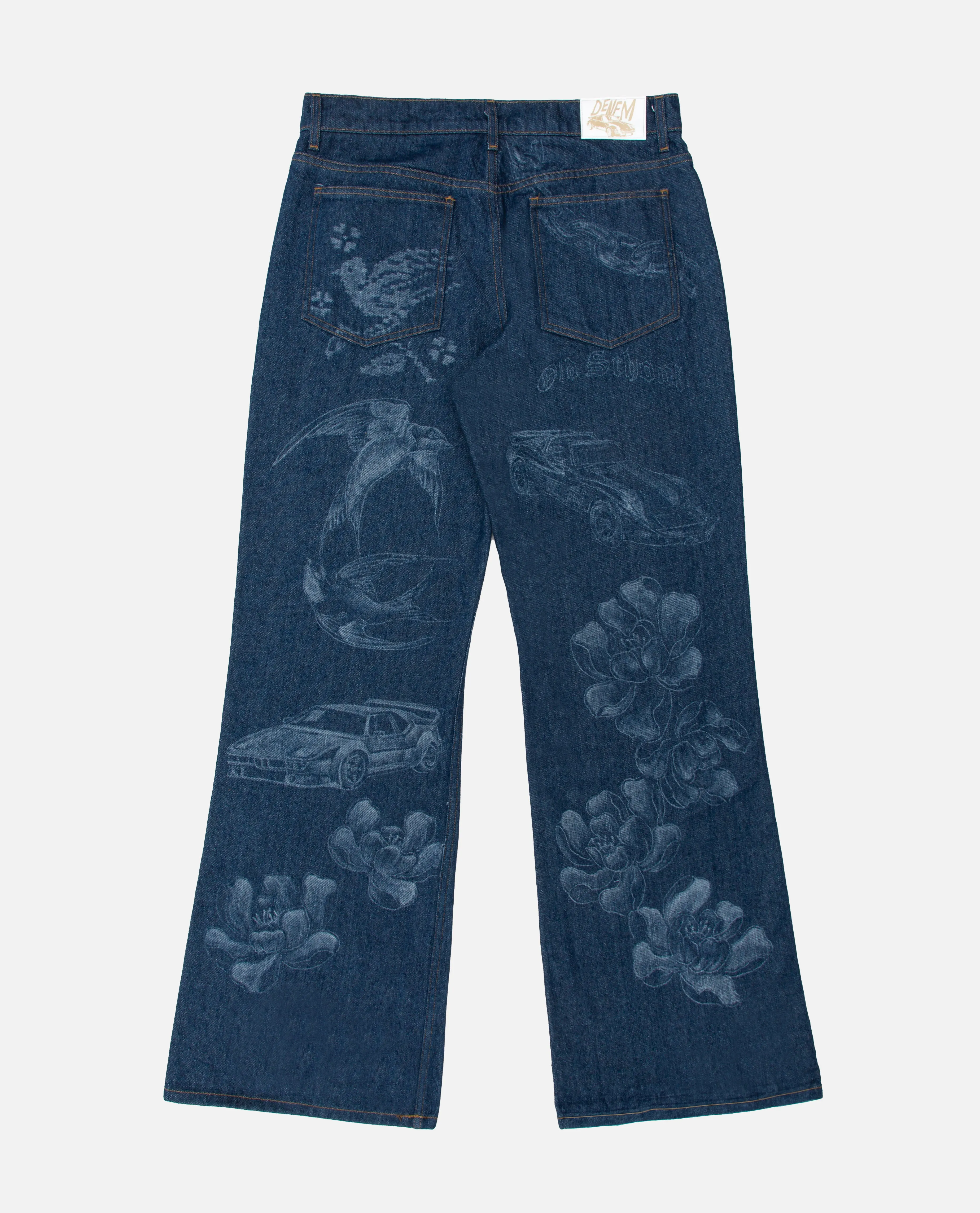 Etched Lucky Jean