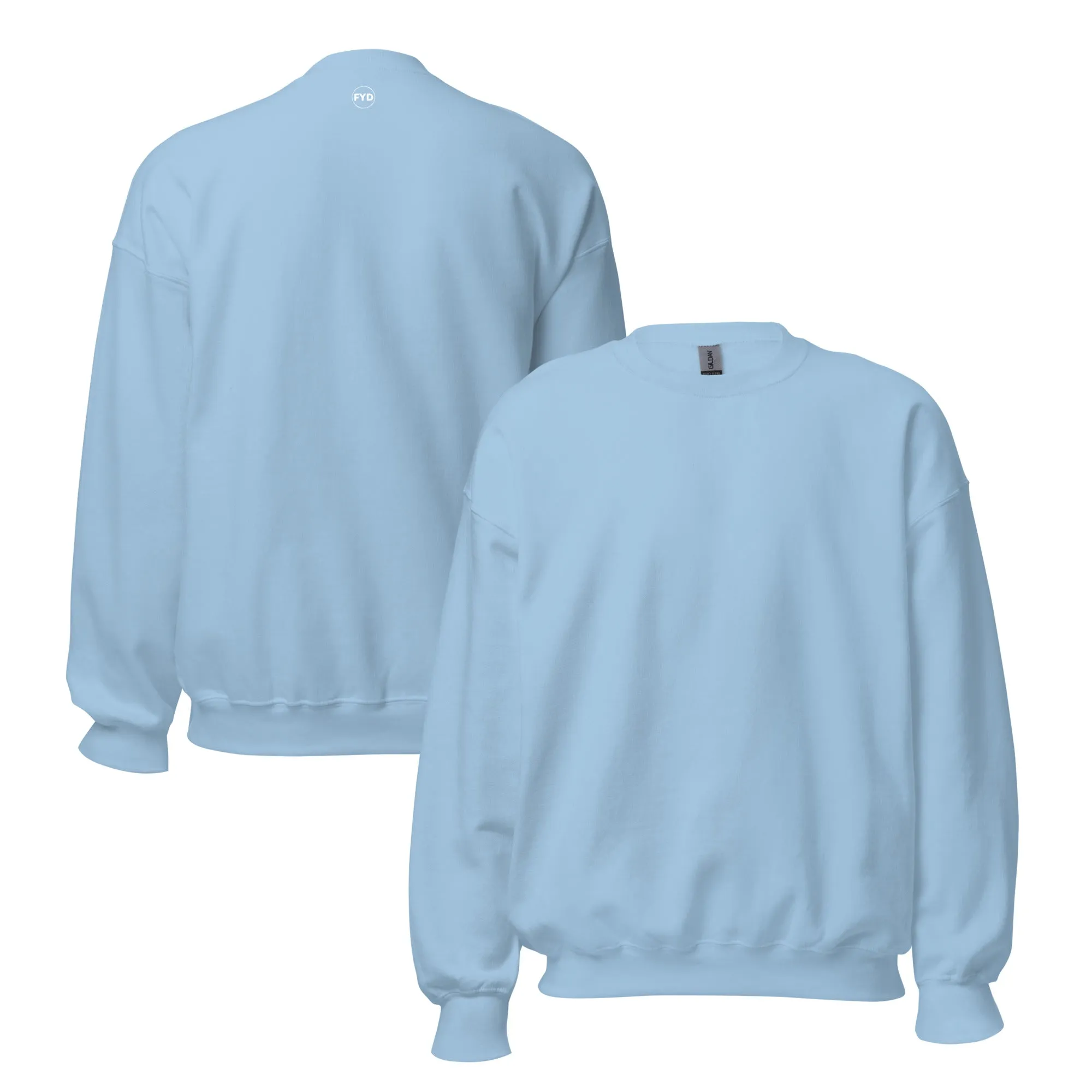 FYD Unisex Sweatshirt in 10  SPRING colors