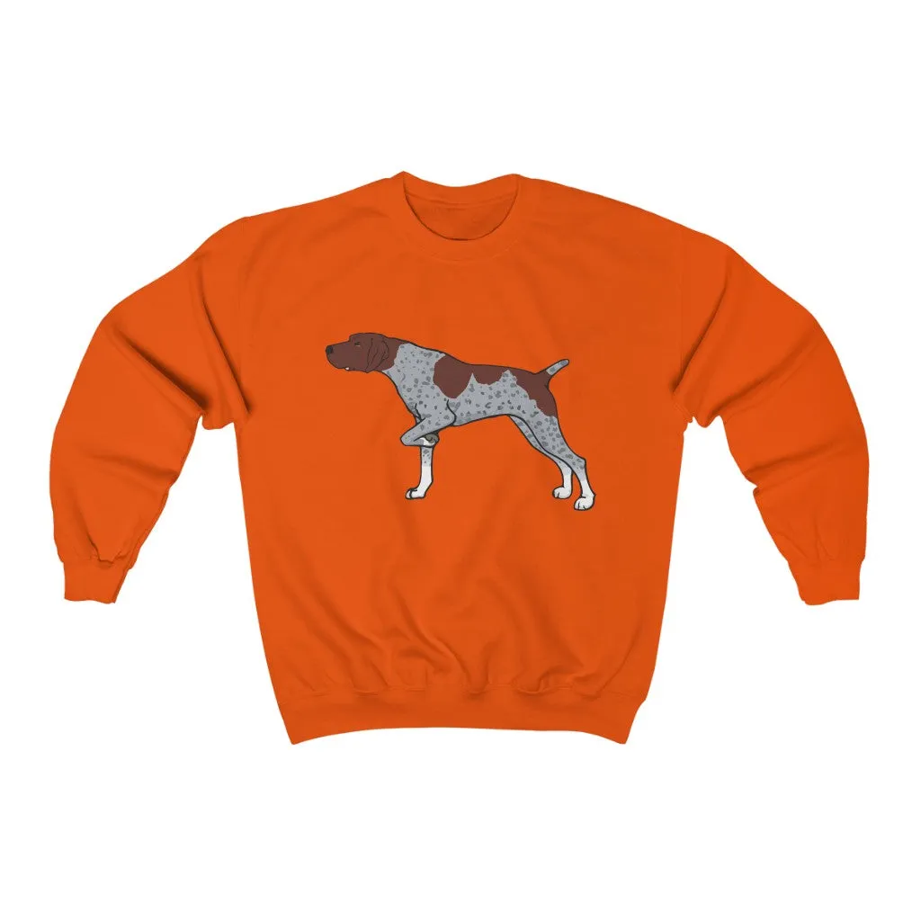 German Shorthaired Pointer Unisex Heavy Blend Crewneck Sweatshirt
