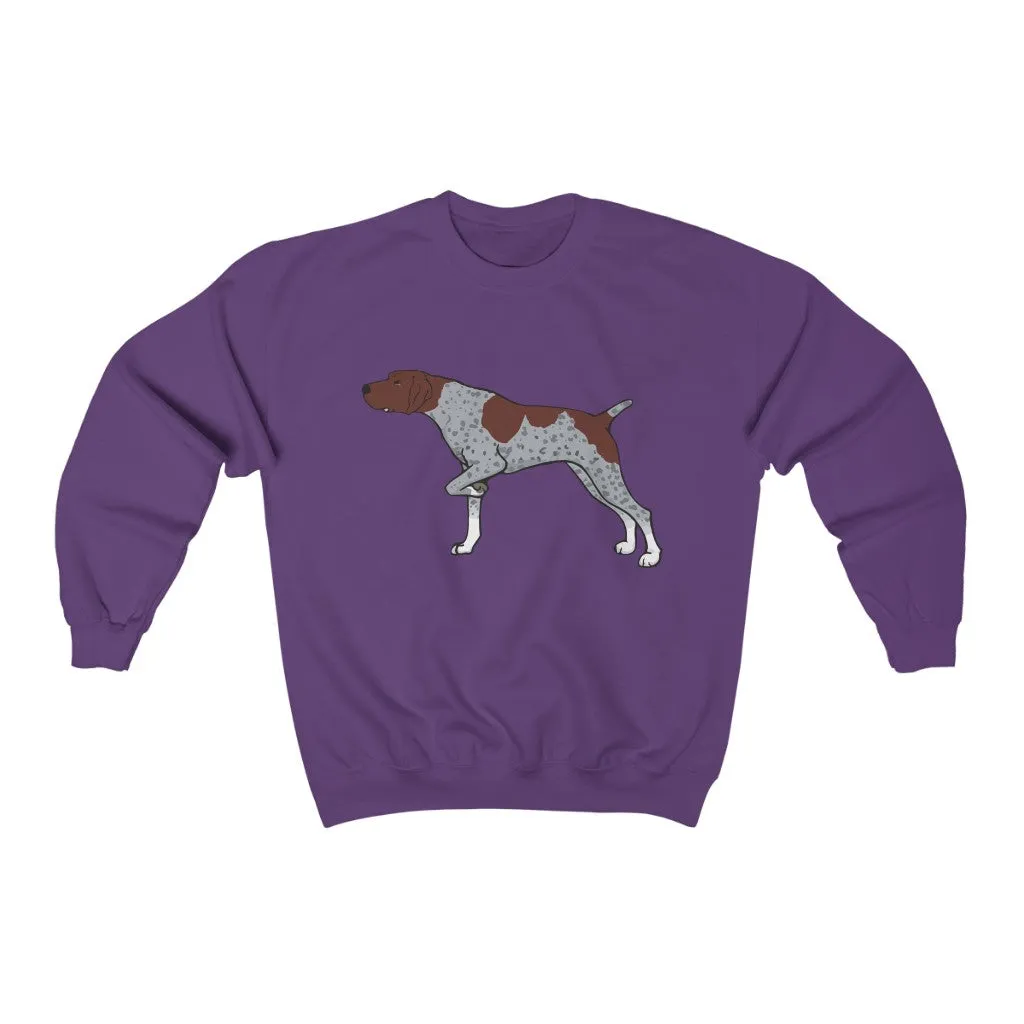 German Shorthaired Pointer Unisex Heavy Blend Crewneck Sweatshirt