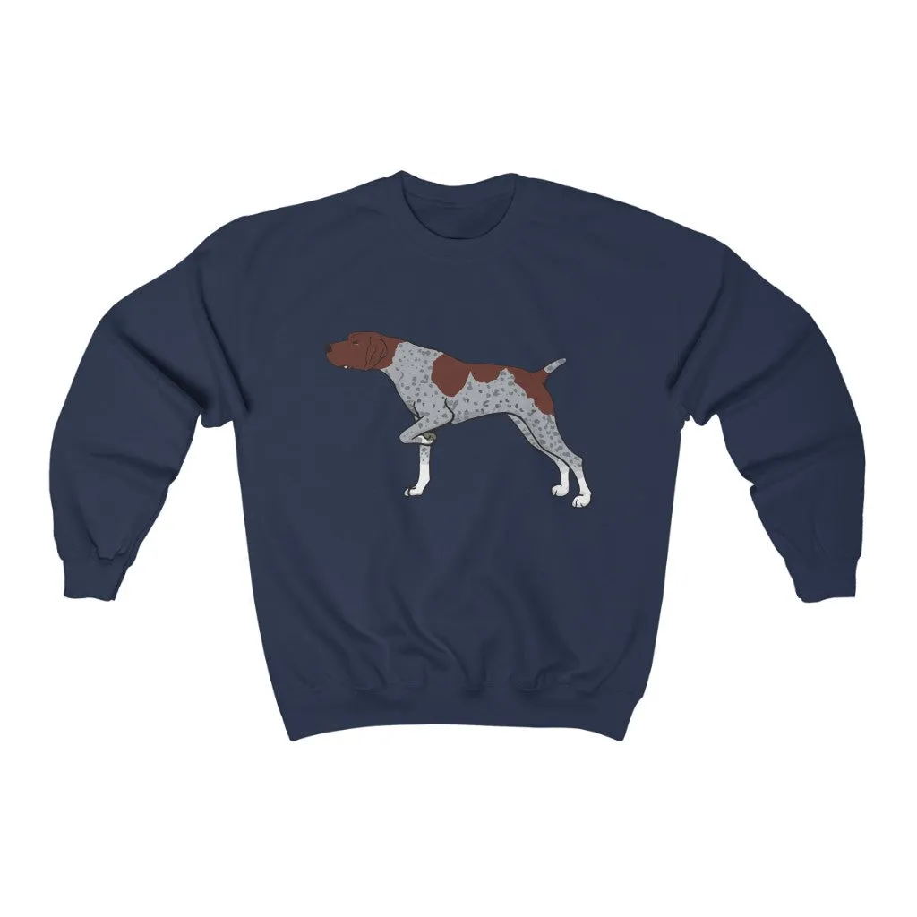 German Shorthaired Pointer Unisex Heavy Blend Crewneck Sweatshirt