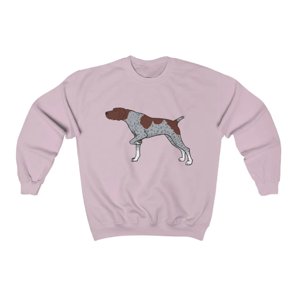 German Shorthaired Pointer Unisex Heavy Blend Crewneck Sweatshirt