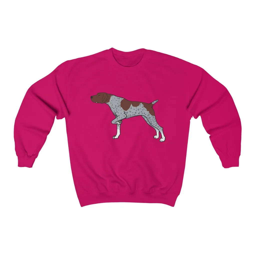 German Shorthaired Pointer Unisex Heavy Blend Crewneck Sweatshirt