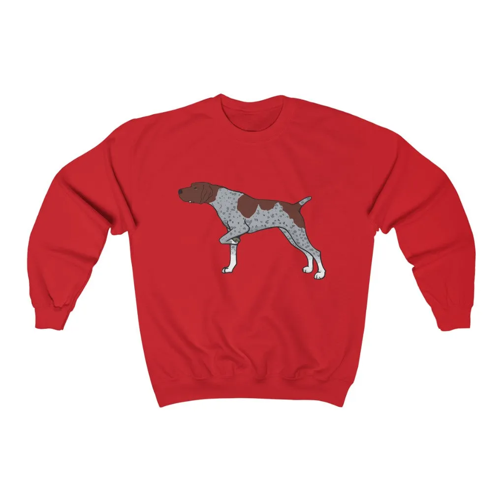 German Shorthaired Pointer Unisex Heavy Blend Crewneck Sweatshirt