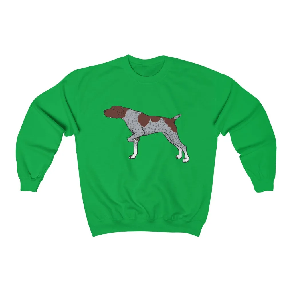 German Shorthaired Pointer Unisex Heavy Blend Crewneck Sweatshirt