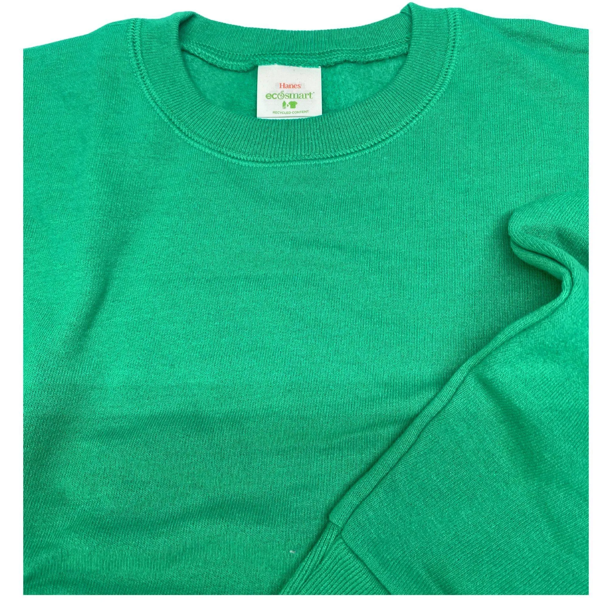 Hanes Kelly Green Sweatshirt Different Sizes (48 Pcs Lot)