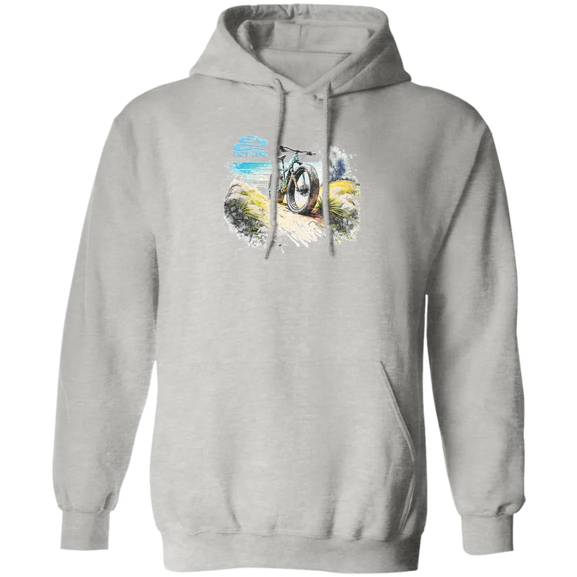 Hang Loose Beach Bike Life Pullover Hoody