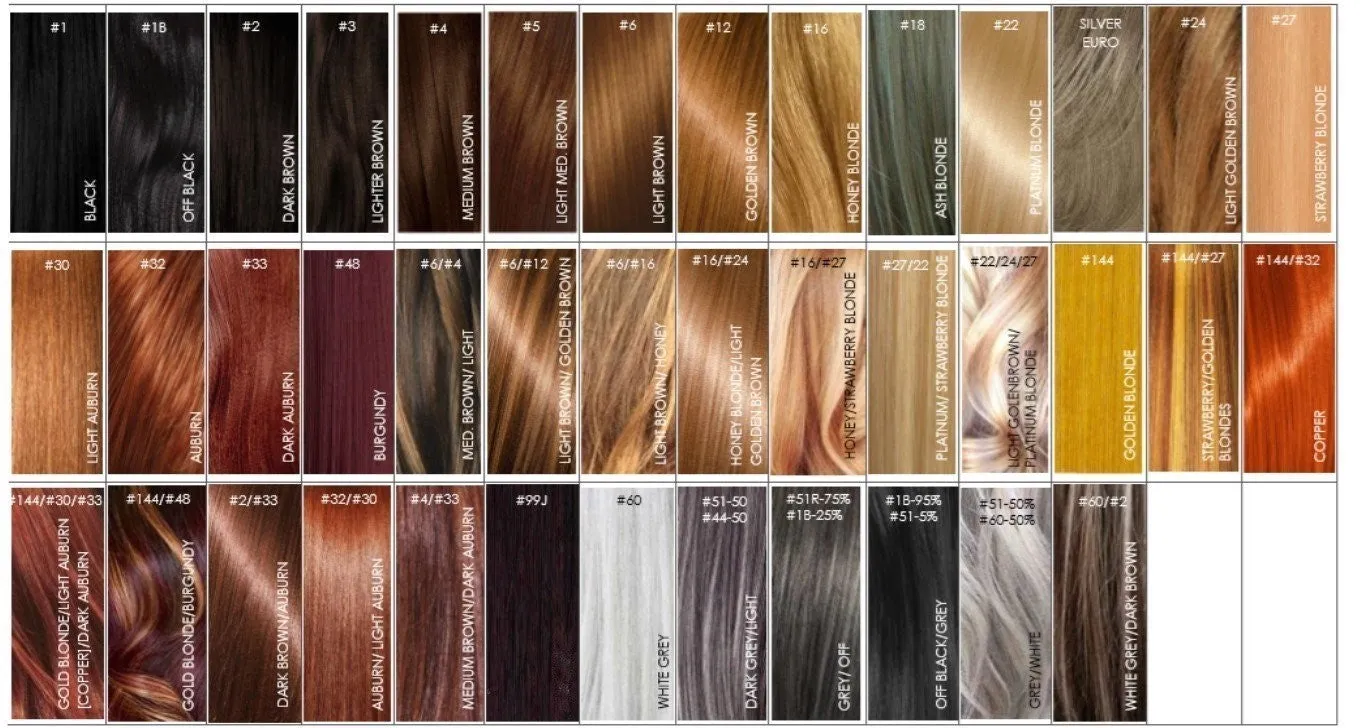 Indian Remy- Loose/Braiding- Auburn/Blends- Per bundle (4oz)