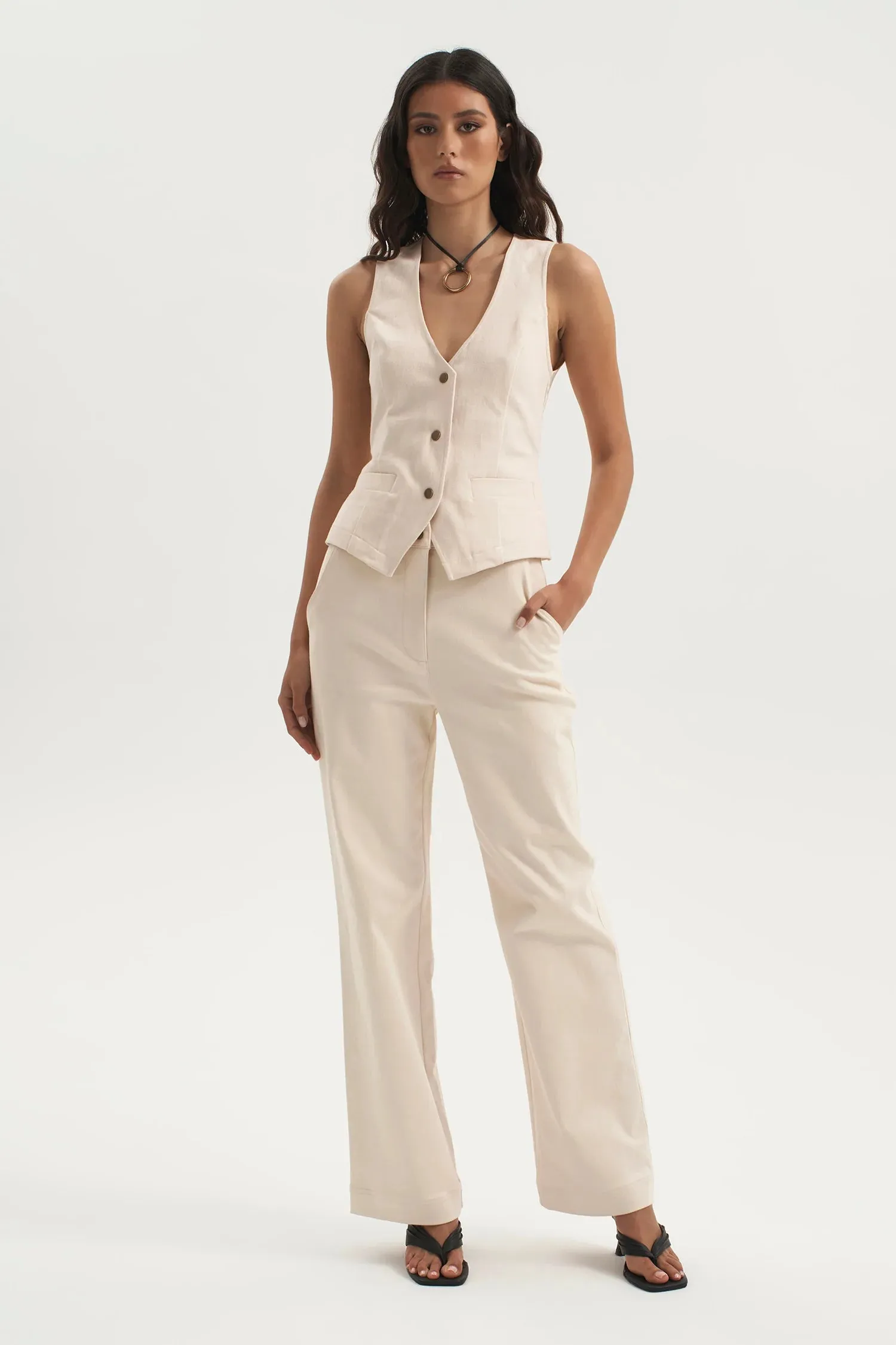 JONES DENIM JEAN | ECRU