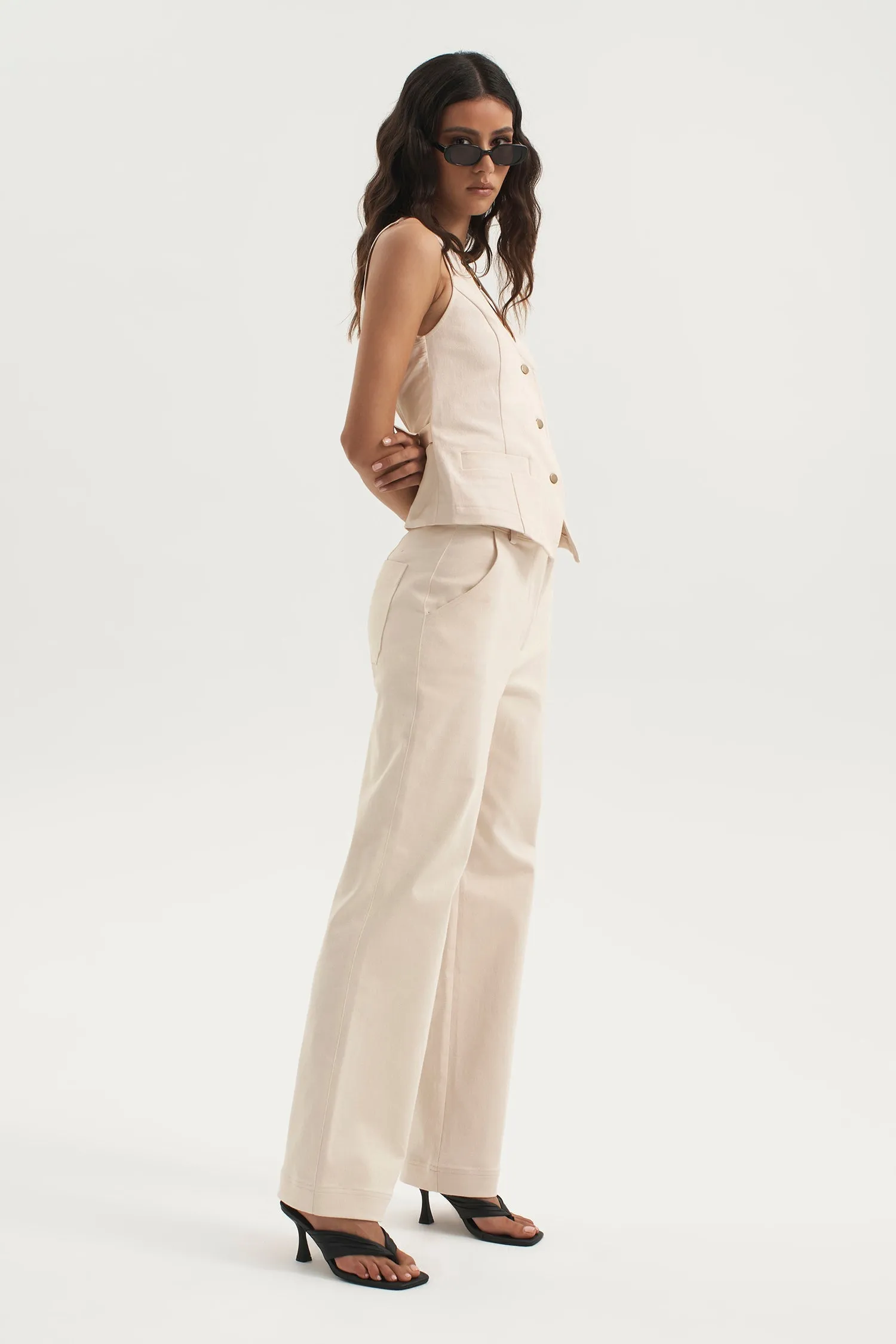 JONES DENIM JEAN | ECRU