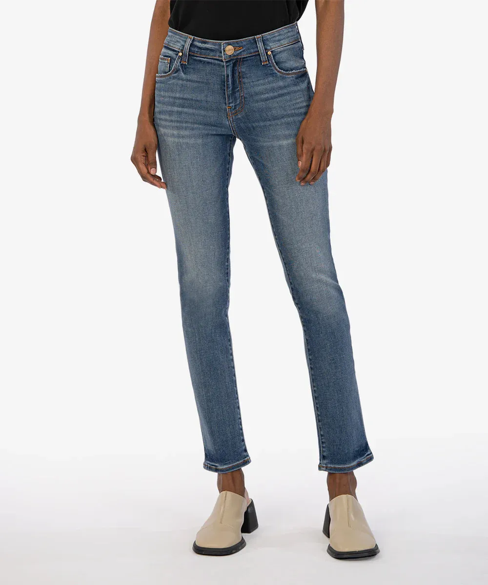 KUT1580MA7L Elizabeth High Rise Fab Ab Straight Leg