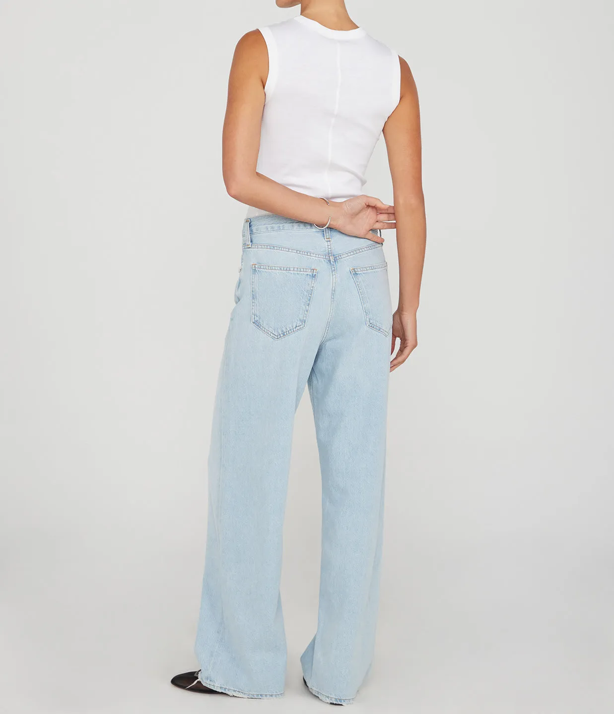 Low Slung Baggy Jean in Fragment