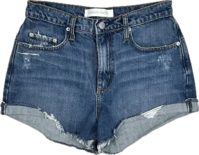 Nobody 'Skyline Short Fray' High Relaxed Shorts - Size 26