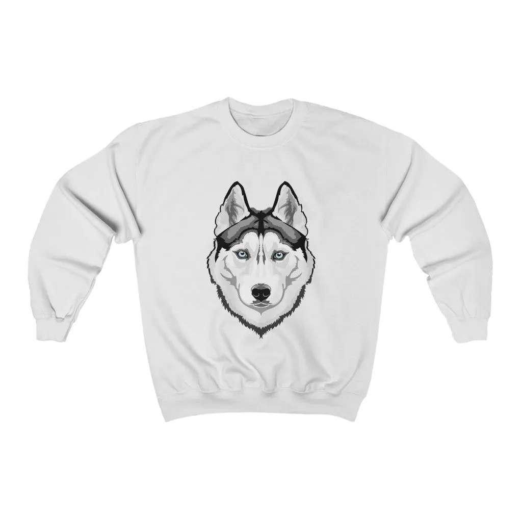 Siberian Husky Unisex Heavy Blend™ Crewneck Sweatshirt, S - 5XL, 7 Colors, FREE Shipping, Made in USA!!