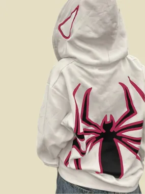 Spider Graphic Longsleeve Hoodie