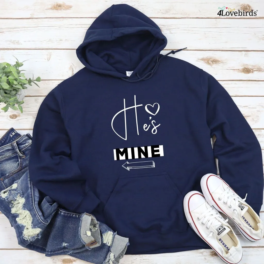 Valentine's Special: Adorable 'He's Mine, She's Mine' Couples Matching Outfits Set