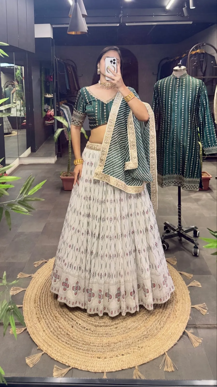 Women's Designer White Angel western flower Husband & Wife Combo Collection