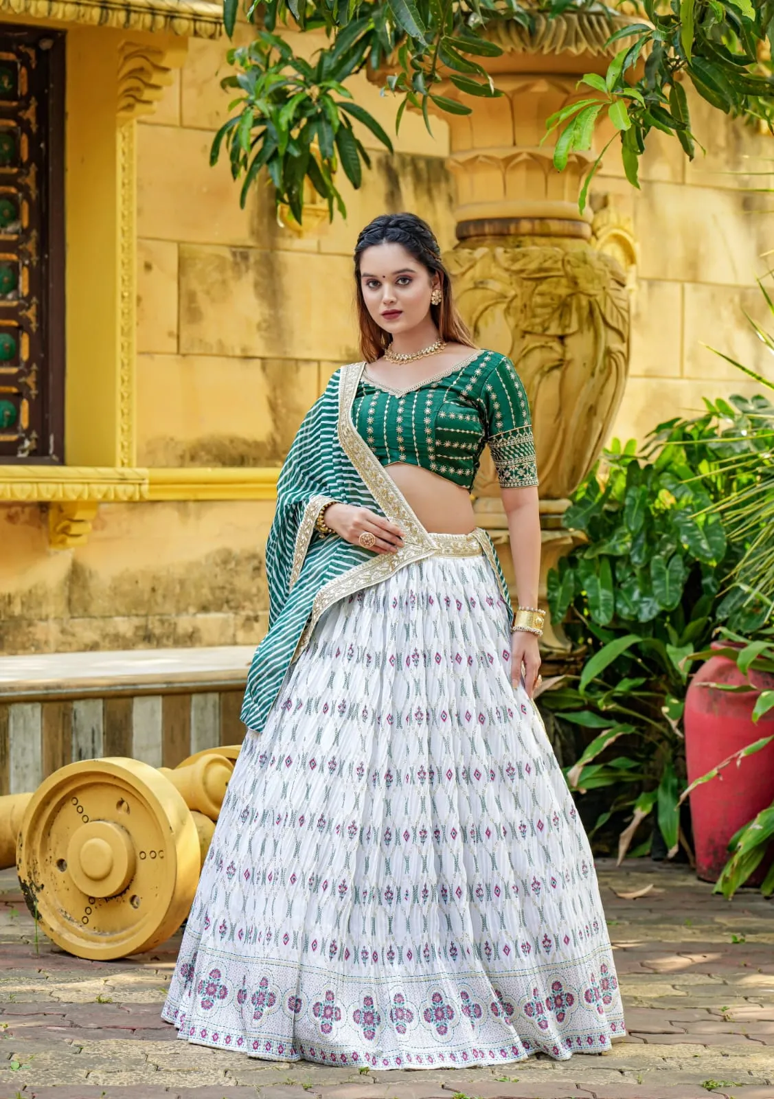 Women's Designer White Angel western flower Husband & Wife Combo Collection